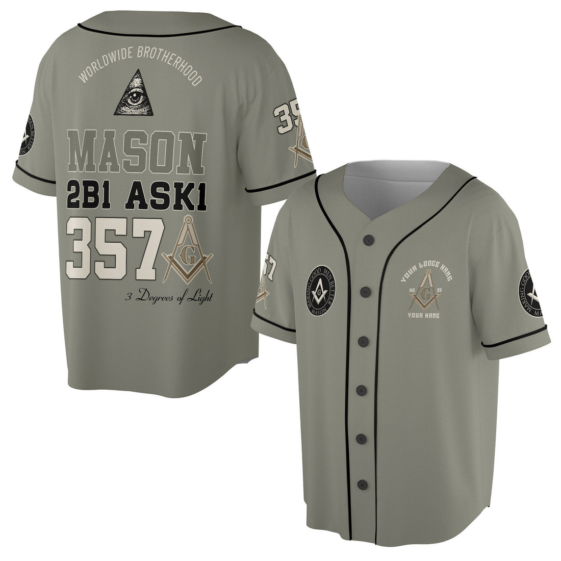 Customized Name Mason Making Good Man Better Baseball Jersey S-5XL