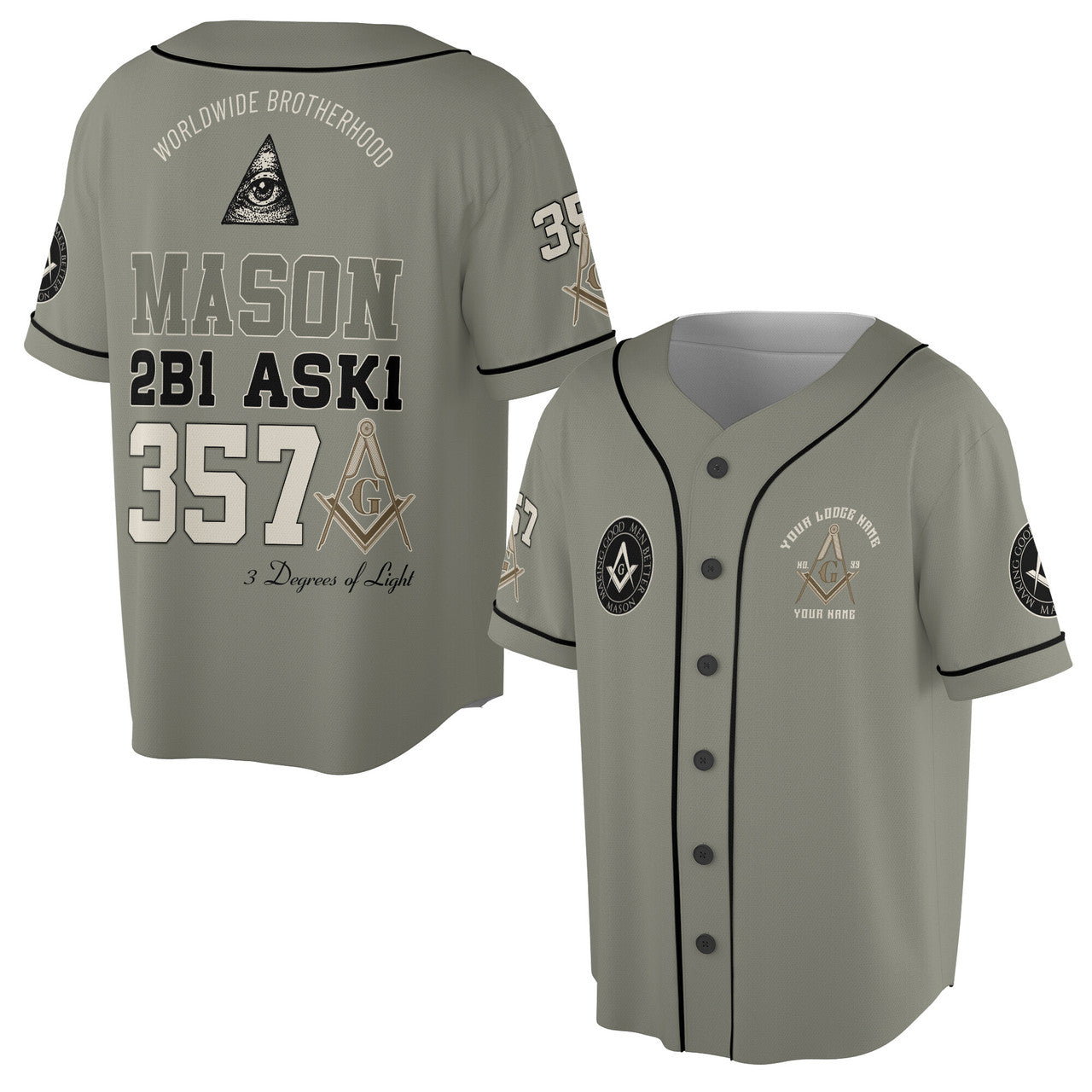 Customized Name Mason Making Good Man Better Baseball Jersey S-5XL