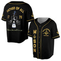 Personalized Freemason Golden Line Baseball Jersey S-5XL