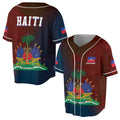 Custom Name L 'Union Fait La Force Haiti Baseball Jersey S-5XL
