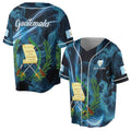 Customized I Love Guatemala Patriotic Jersey Baseball Jersey S-5XL