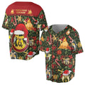 Personalized Noble Merry Christmas Baseball Jersey S-5XL