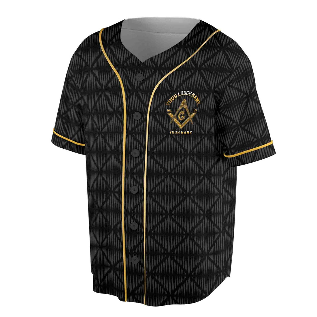 Personalized Master Mason Freemasonry Jersey Baseball Jersey S-5XL