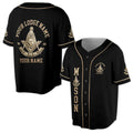 Custom Name Freemasonry Past Master Mason Baseball Jersey S-5XL