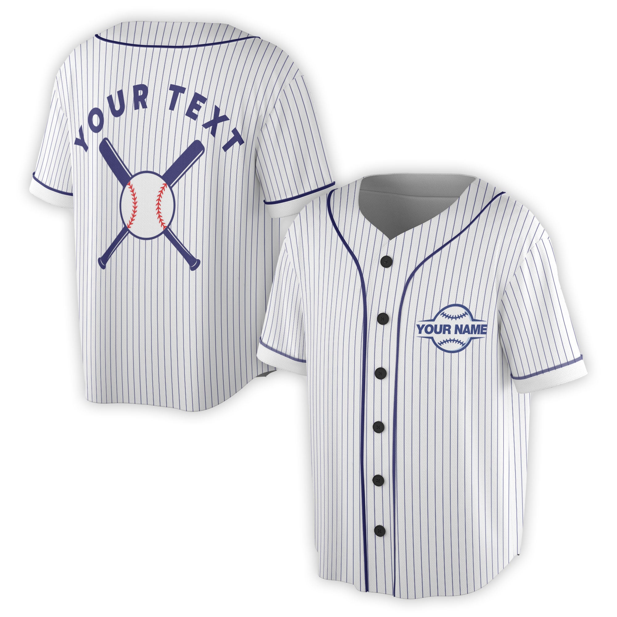 Custom Name Team Name Baseball Lover Team Baseball Jersey S-5XL