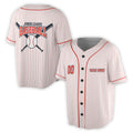 Custom Name Number Junior League Baseball Lover Gift Baseball Jersey S-5XL