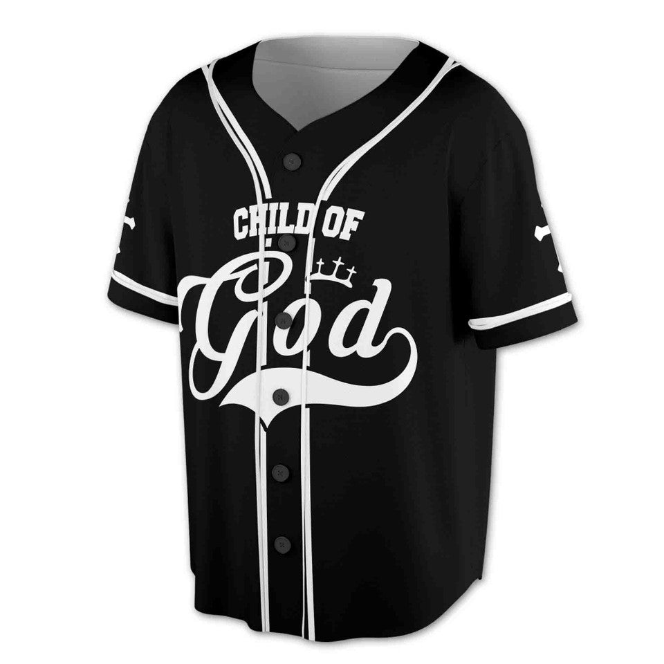 Customize Name Number Child of God Baseball Jersey S-5XL