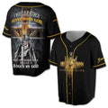 Baseball Tee Jesus Baseball Jersey Shirt Size S-5XL