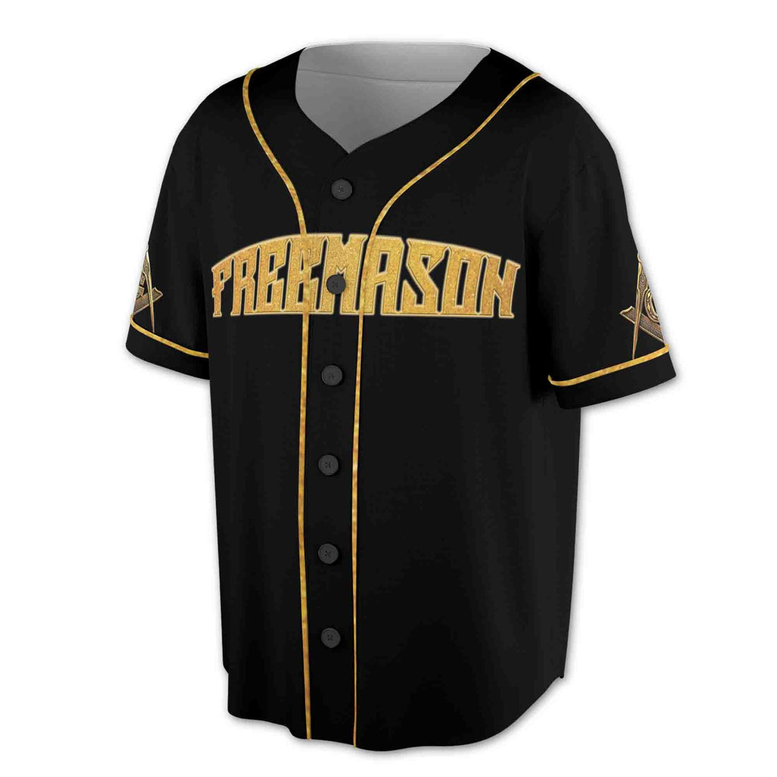 Custom Name Lodge Name Freemason 357 Freemasonry Baseball Jersey S-5XL