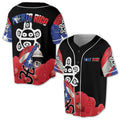 Custom Name Patriotic Puerto Rico Puerto Rican Symbol Baseball Jersey S-5XL