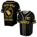 Custom Cornhole Is My Goal 3D Baseball Jersey S-5XL