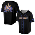 Personalized Name Jesus Save My Life Jesus Lover Gift 3D Baseball Jersey Size S-5XL
