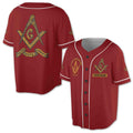 Customize Freemason Lodge Name, Number, Name Custom Baseball Jersey S-5XL