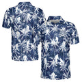 Blue Bigfoot In Tropical Forrest Golfer Custom Golf Men's Polo Shirt S-5XL