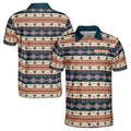 Native American Tribal Pattern Golf Men's Polo Shirt S-5XL