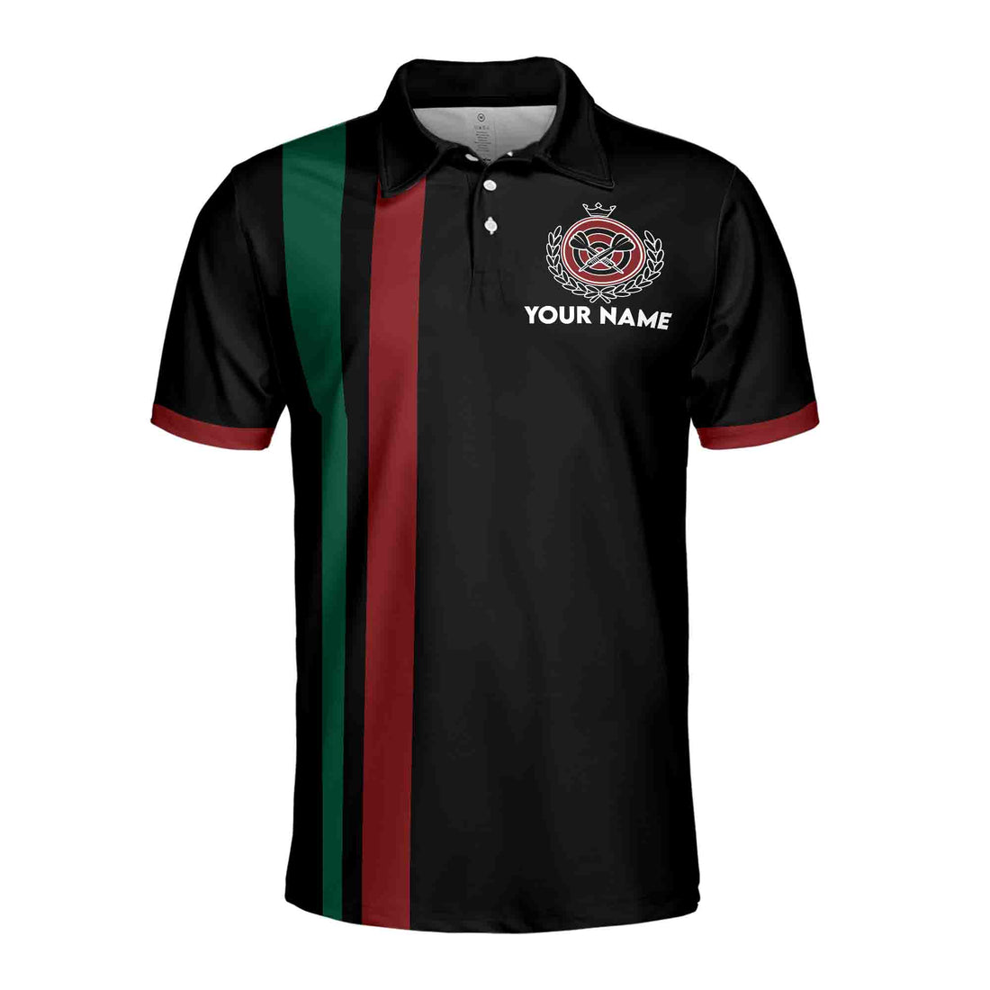 Funny Real Grandpas Play Darts Shirt, Darts Lover Gift 3D Men's Polo Shirt S-5XL