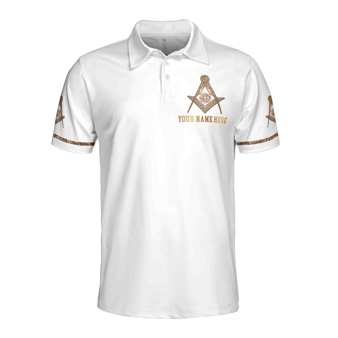 Customize Name, Lodge Name  Menâ€™s Freemasonry 3D All Over Print Men's Polo Shirt Size S-5XL