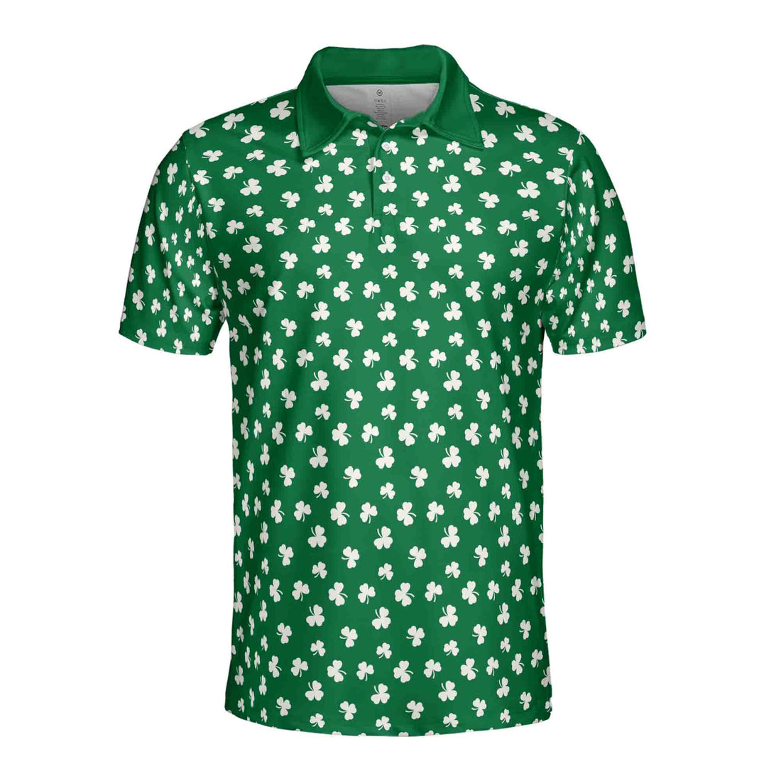 Shamrock Lucky Charm St. Patrick's Day Golf Men's Polo Shirt S-5XL