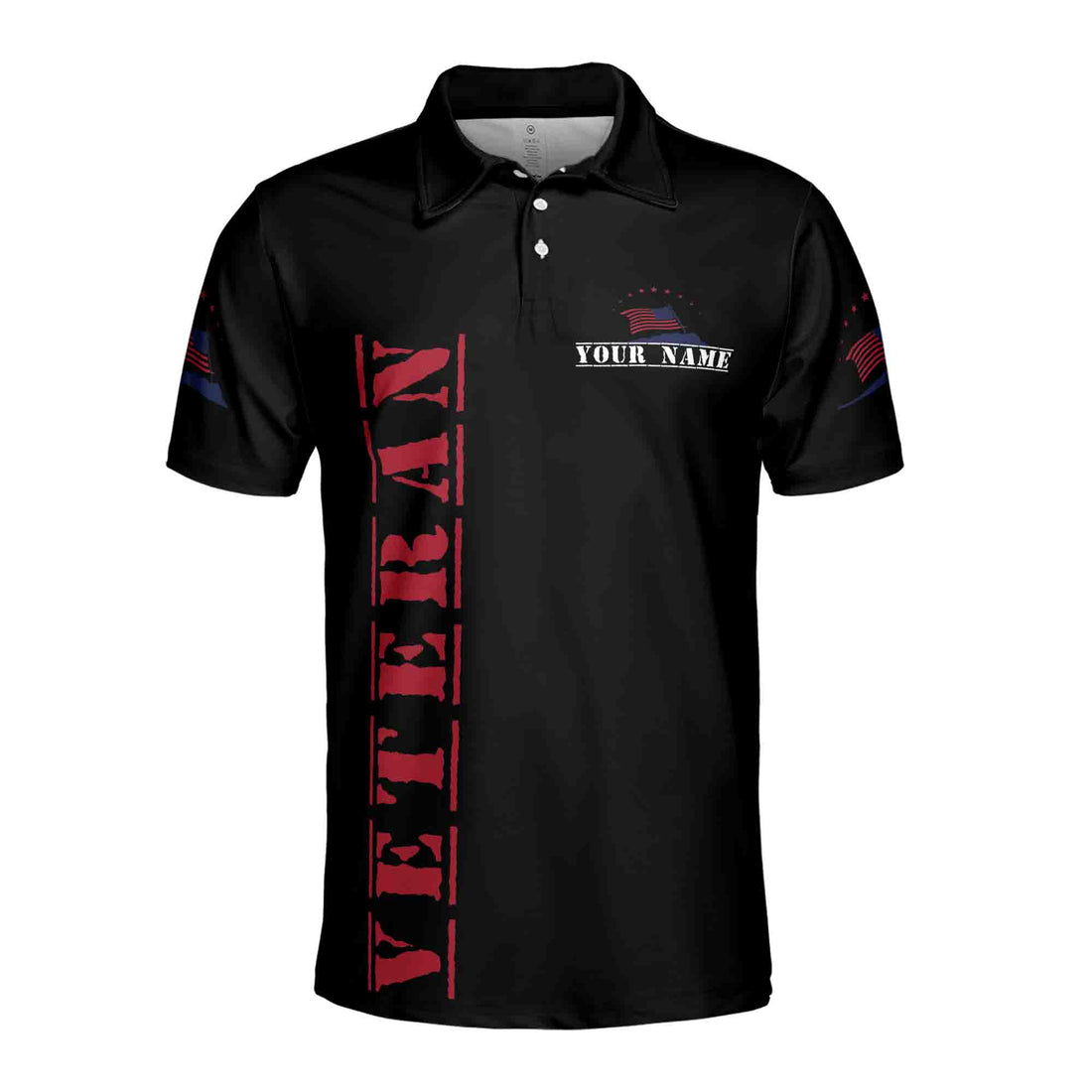 Custom I'm A Dad, Grandpa and A Veteran, US Army Vet Men's Polo Shirt S-5XL