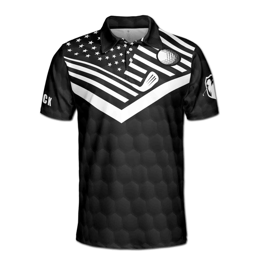 Custom Name Swing Swear Repeat Golf Lover Men's Polo Shirt S-5XL