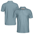 Funny Cute Tiny Swimmer Golf Men's Polo Shirt S-5XL