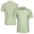 Funny Tiny Cactus Doodle Golf Men's Polo Shirt S-5XL