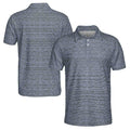 Funny Tribal Art Text Golf Men's Polo Shirt S-5XL