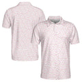 Funny Pink Taco Food Lover Golf Men's Polo Shirt S-5XL