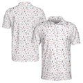 Funny American Independence Day 4 Of July Merica Golf Men's Polo Shirt S-5XL