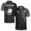 Custom Name Team Name Tribal Pattern Golf Men's Polo Shirt S-5XL
