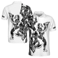 Custom Black Bigfoot Golf Shirt Men's Polo Shirt S-5XL