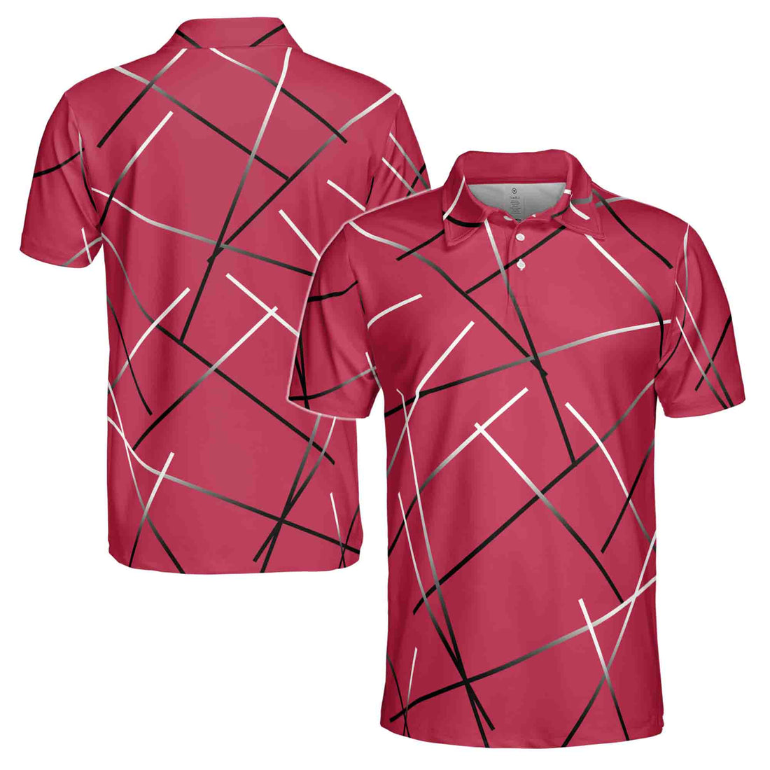 Summer Outdoor Red Casual Golf Men's Polo Shirt S-5XL