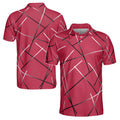Summer Outdoor Red Casual Golf Men's Polo Shirt S-5XL