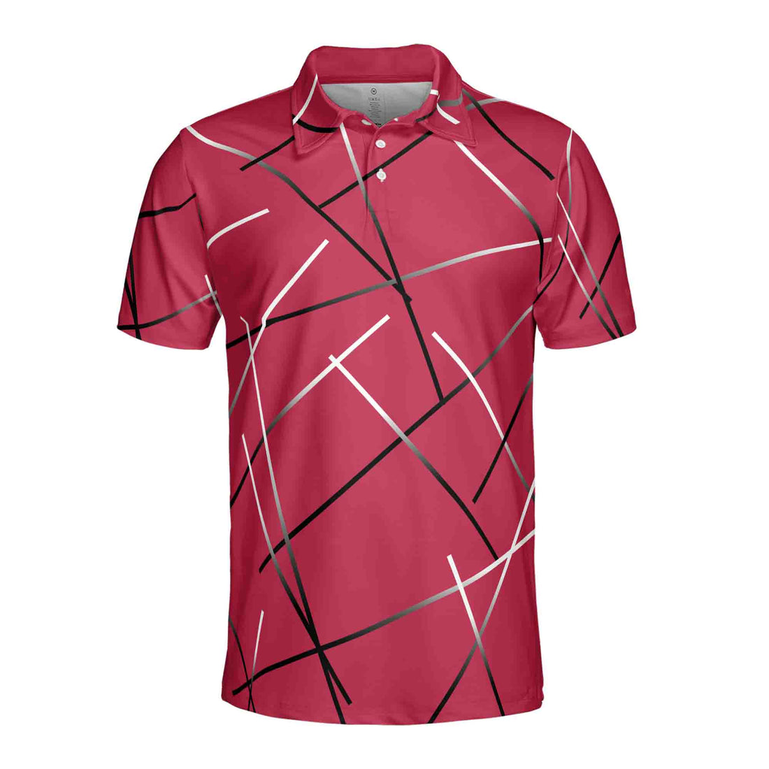 Summer Outdoor Red Casual Golf Men's Polo Shirt S-5XL