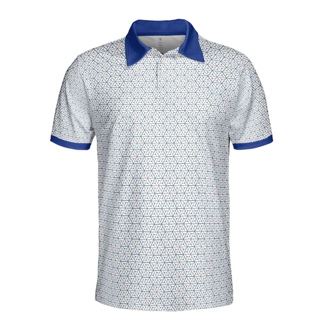 Summer Geometric Tribal Pattern Golf Men's Polo Shirt S-5XL