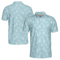 Funny Summer Coconut Palm Pattern Golf Men's Polo Shirt S-5XL