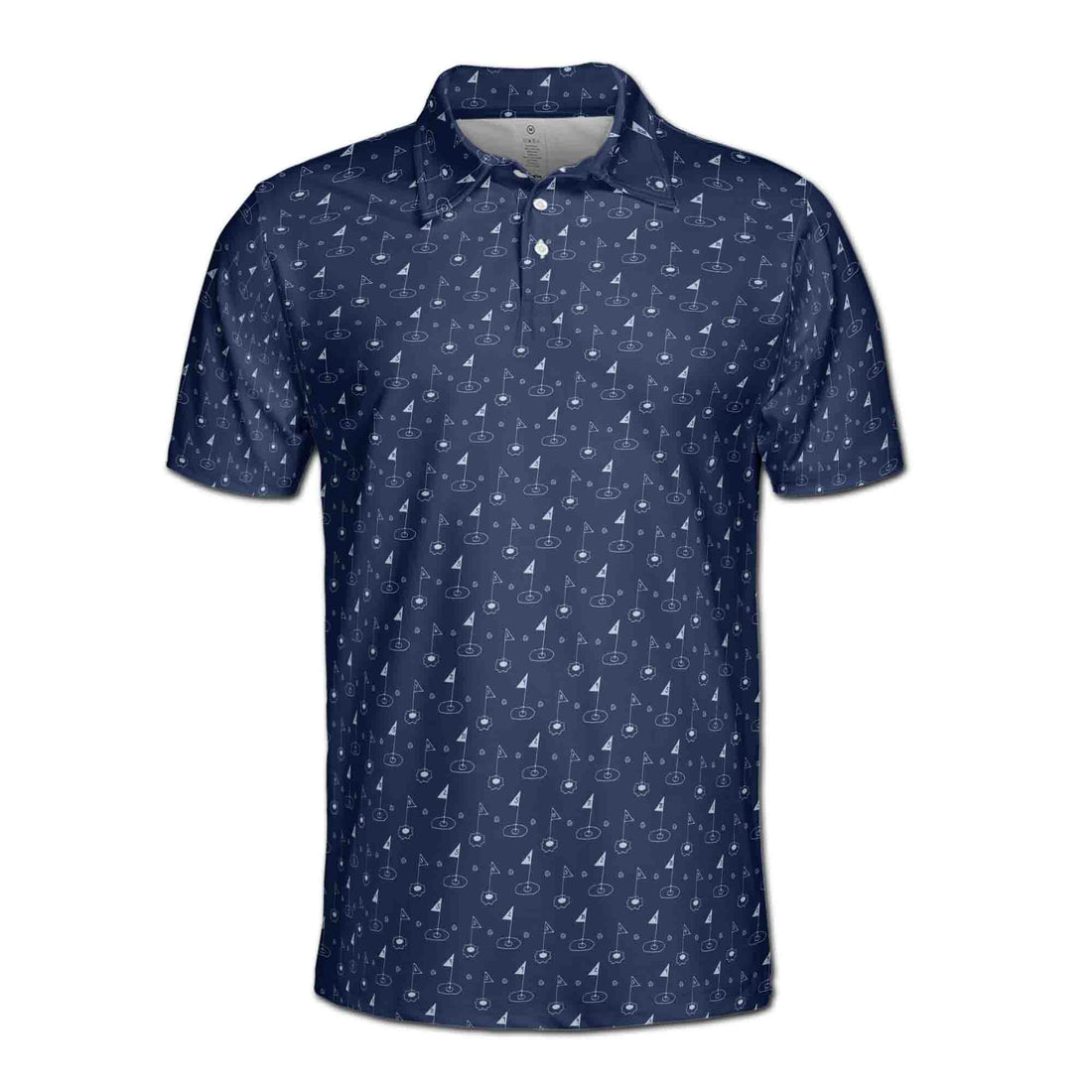 Funny Golf Flag Golf Holes Golf Lover Gift Men's Polo Shirt S-5XL