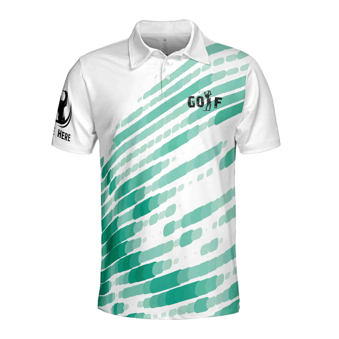 Custom Name Funny Golf Just One More Hole Polo Men's Polo Shirt S-5XL