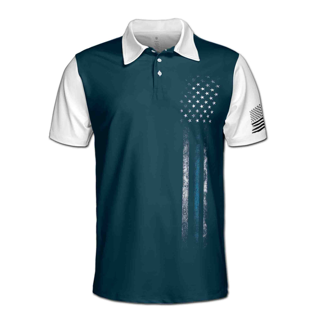 Patriotic America USA Lover National Pride Men's Polo Shirt S-5XL
