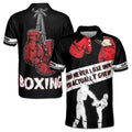Custom Boxing You Never Lose Until You Actually Give Up Men's Polo Shirt S-5XL