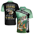 Pike Fishing Go Fishing Men's Polo Shirt S-5XL