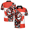 Patriotic Canada Sun Haida Men's Polo Shirt S-5XL