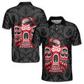 Art Spirit Raven Haida Men's Polo Shirt S-5XL