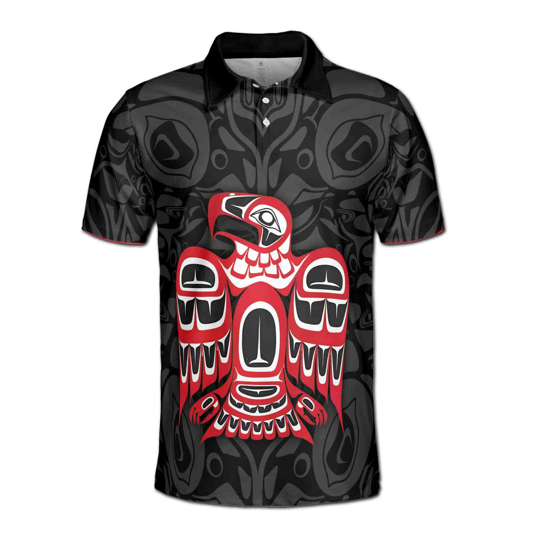 Art Spirit Raven Haida Men's Polo Shirt S-5XL