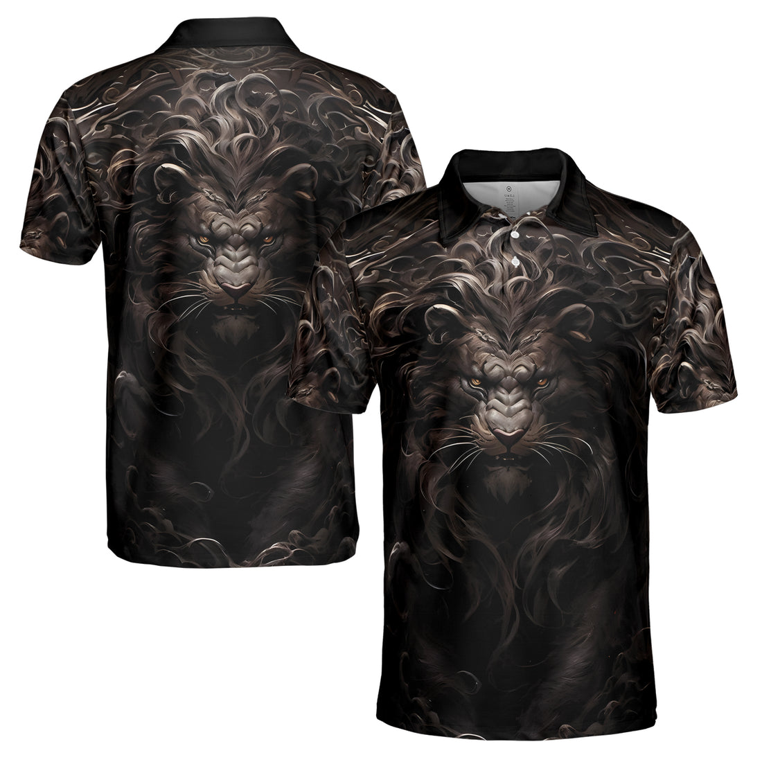 What Did You See In Lion Eyes Men's Polo Shirt S-5XL