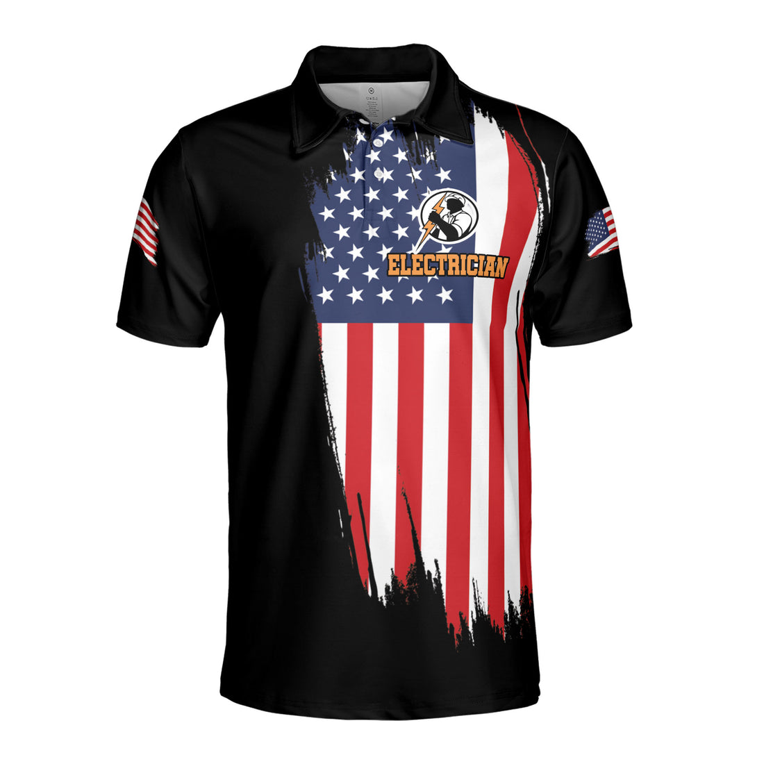America Electrician My Craft Allow Me To Fix Anything Men's Polo Shirt S-5XL