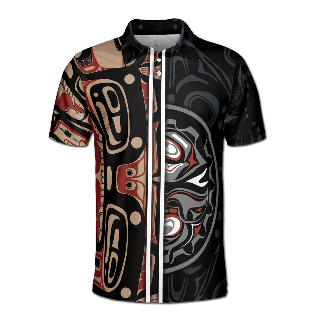Haida North Coast Art Art Spirit Men's Polo Shirt S-5XL