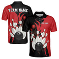 Personalized Bowling Team Custom Color Men's Polo S-5XL