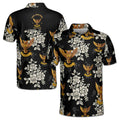 Customized Scottish Rite 32 Tropical Floral Men's Polo Shirt S-5XL