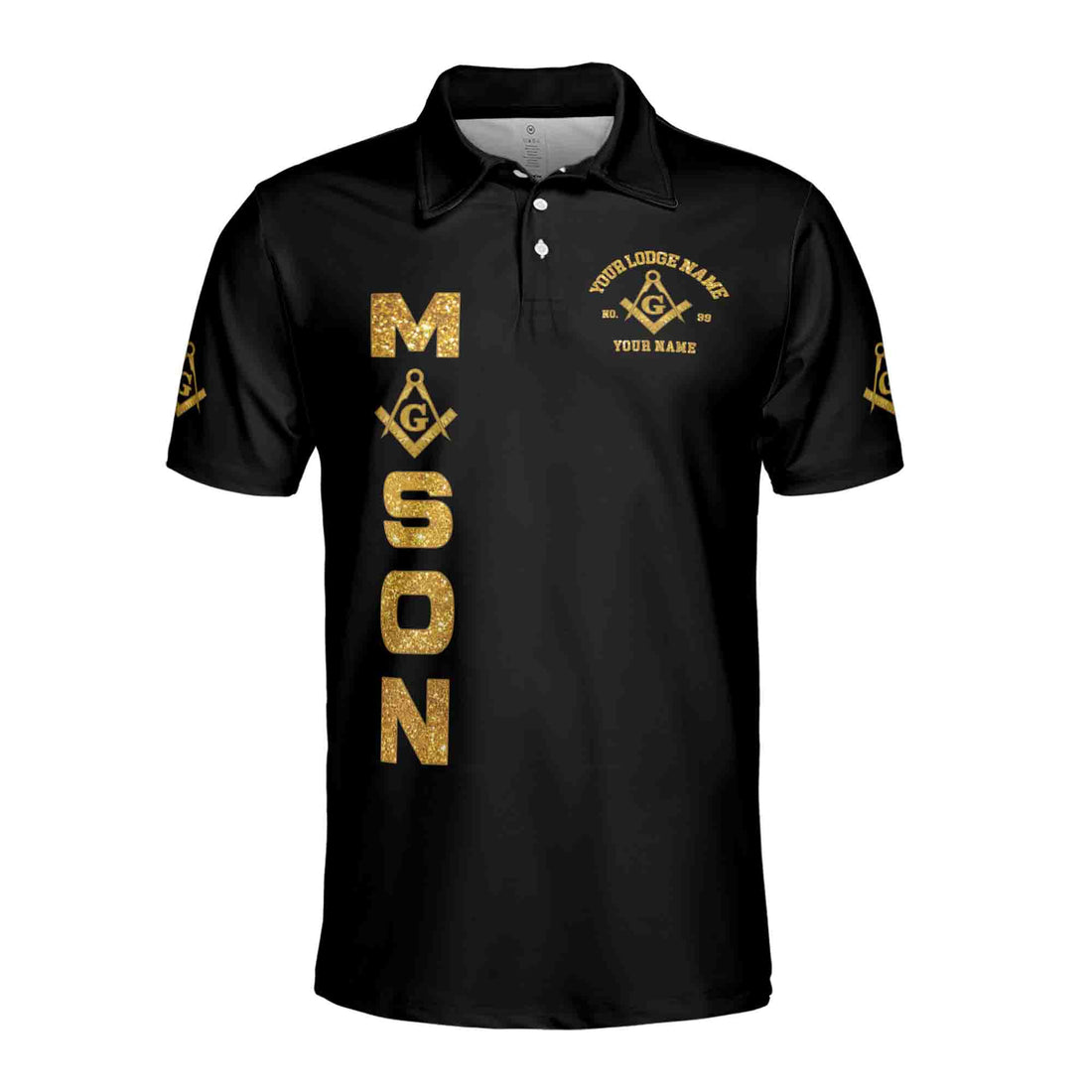 Customized Masonic PHA Riding The Goat Men's Polo Shirt S-5XL